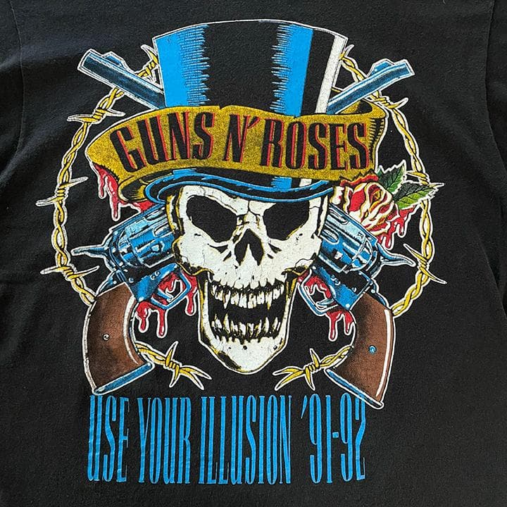 GUNS N ROSES USE YOUR ILLUSION 91 Tシャツ