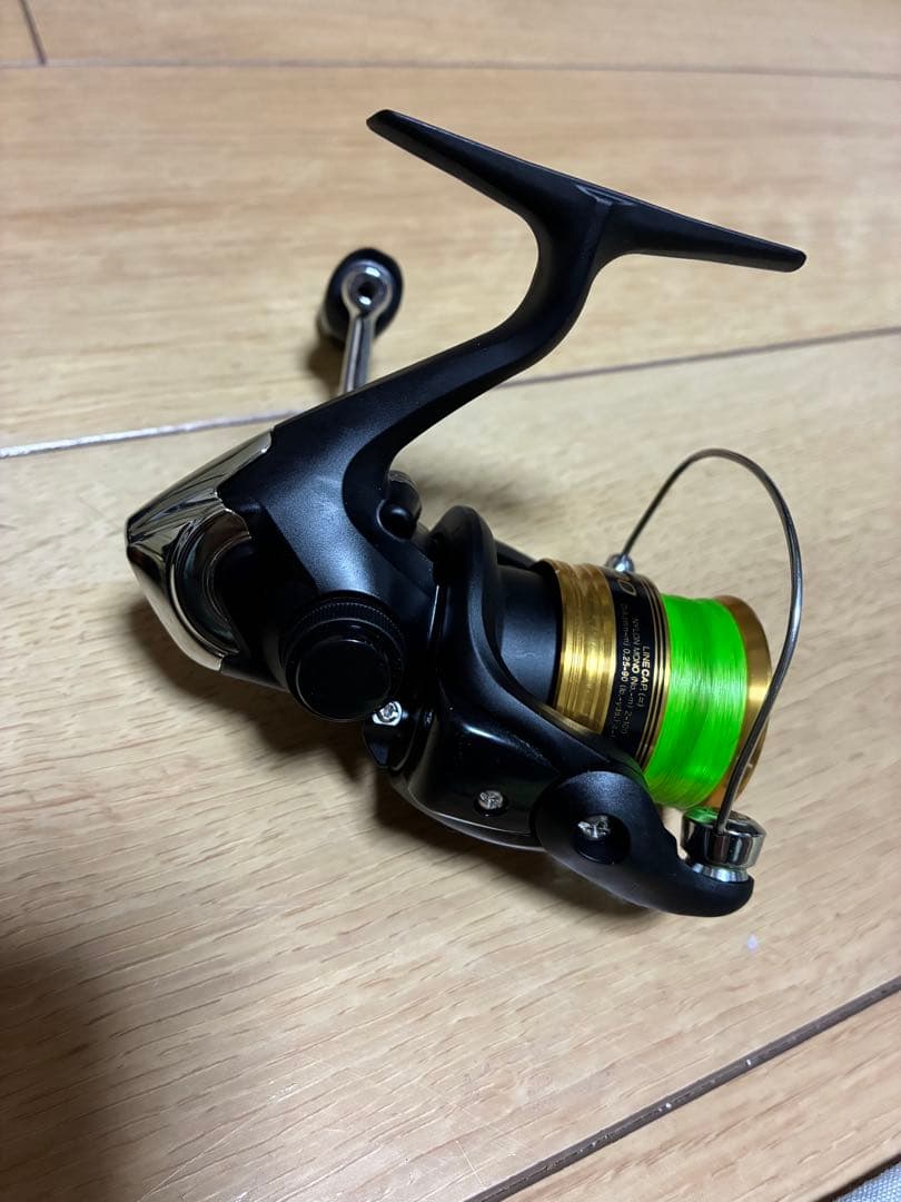 ジャッカル ブラックエッグ ブラック/コパー リール 竿 セット