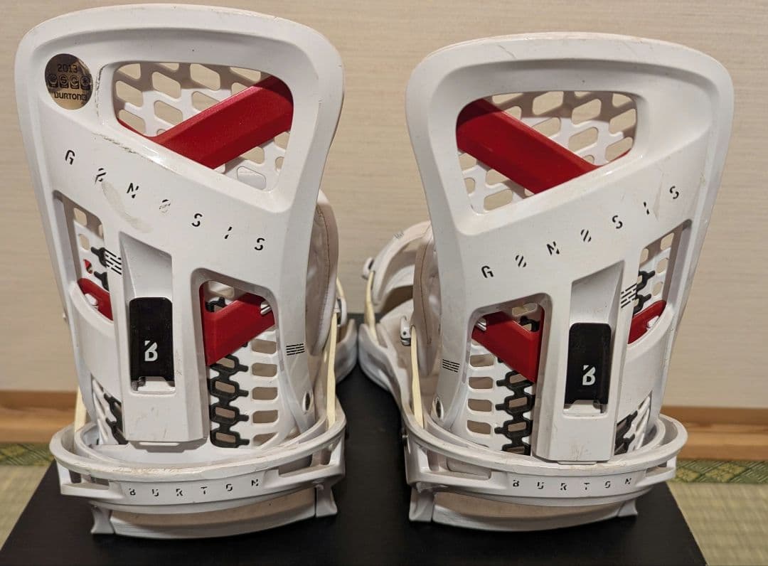 Burton GENESIS 2013 スノーボード ビンディング ホワイト