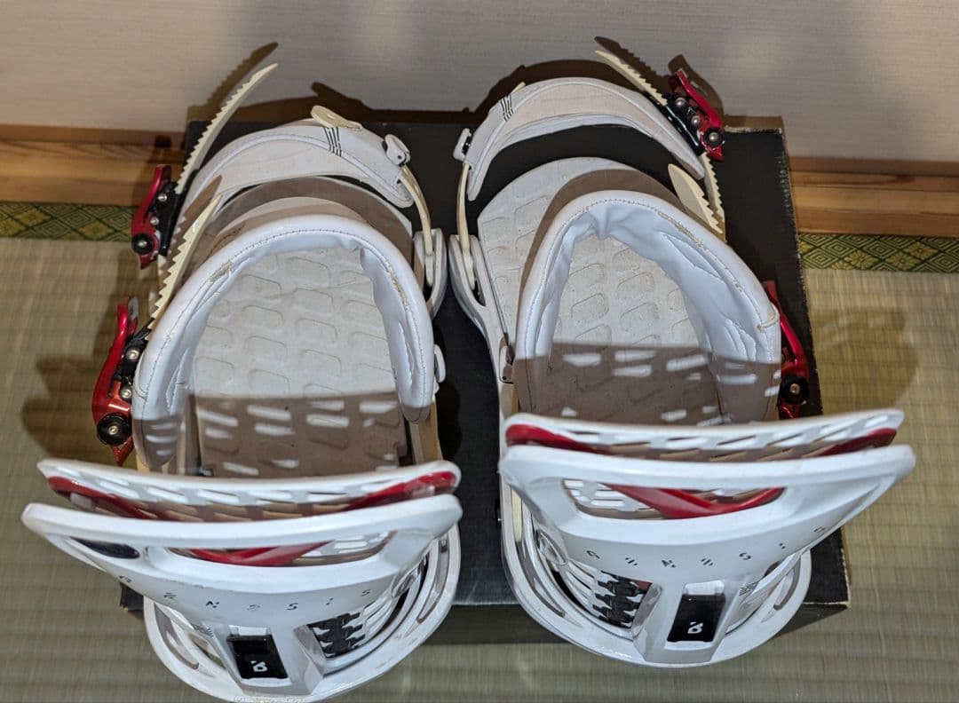 Burton GENESIS 2013 スノーボード ビンディング ホワイト