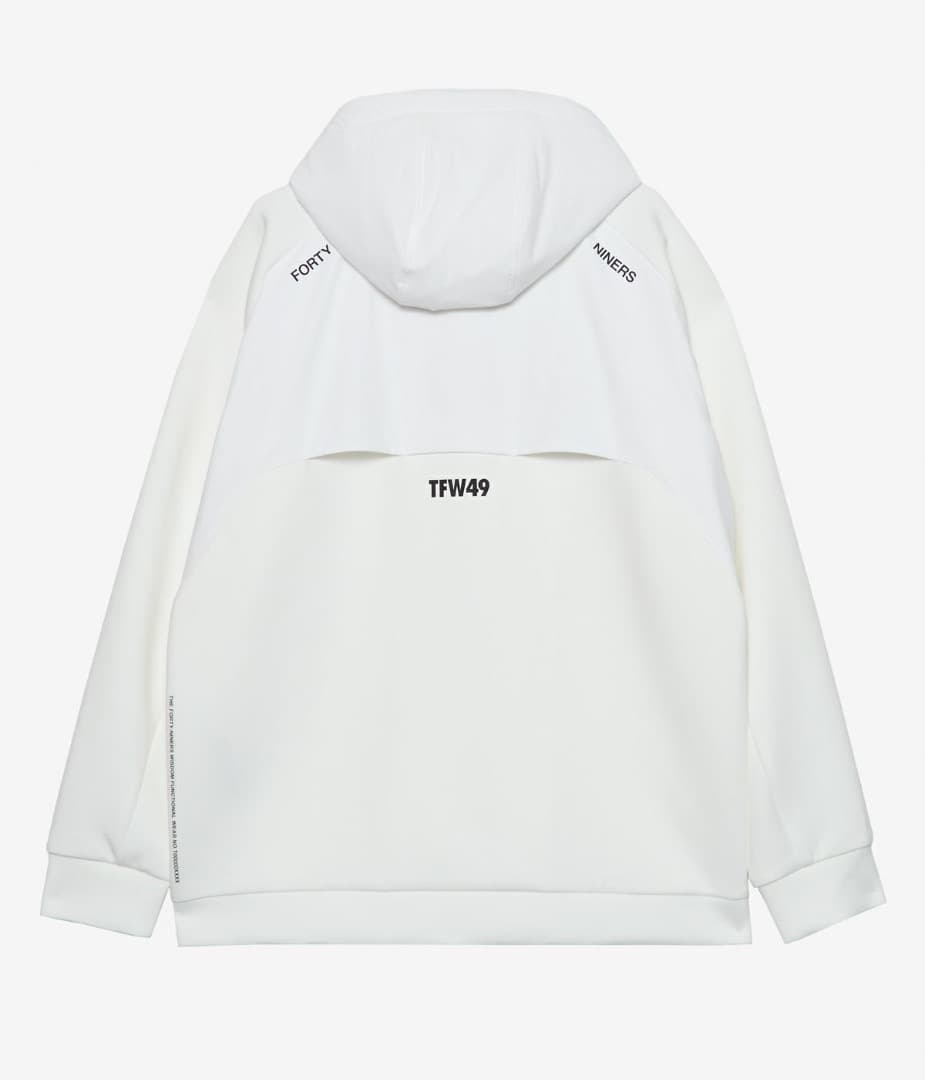 メンズウェア TFW49 CARDBOARD MATERIAL FULL ZIP HOODIE