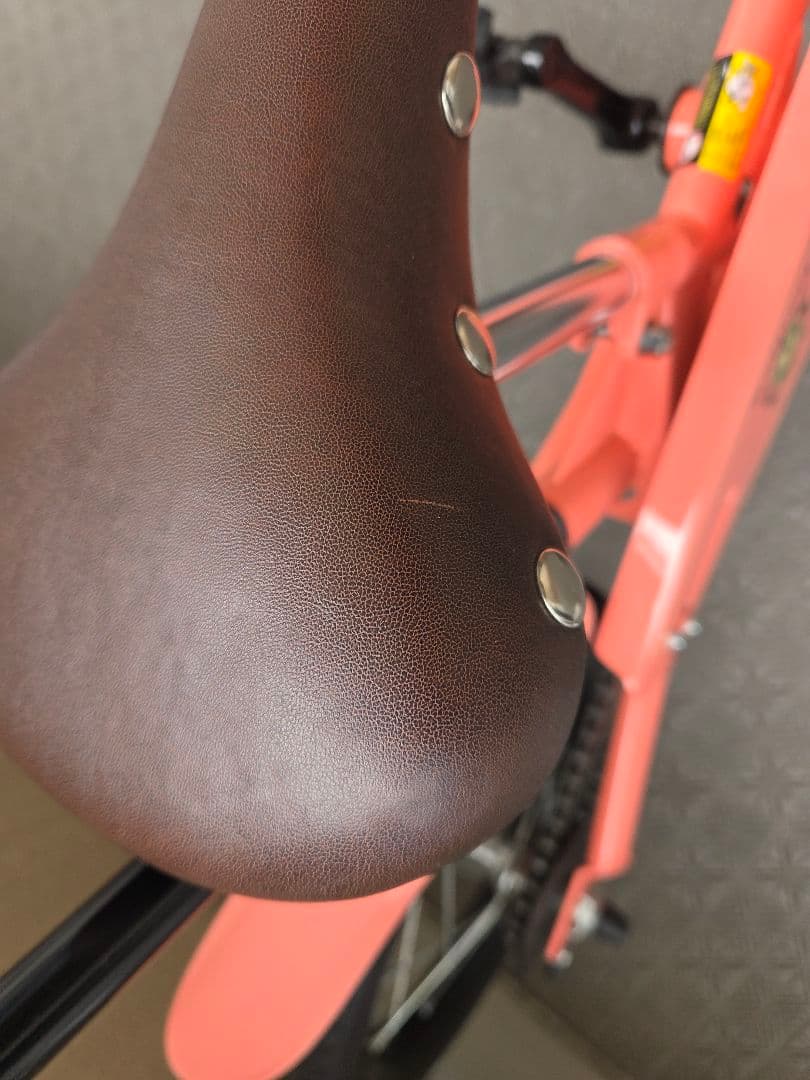 ピープル いきなり自転車 かじとり式 14インチ【ピュアローズ】