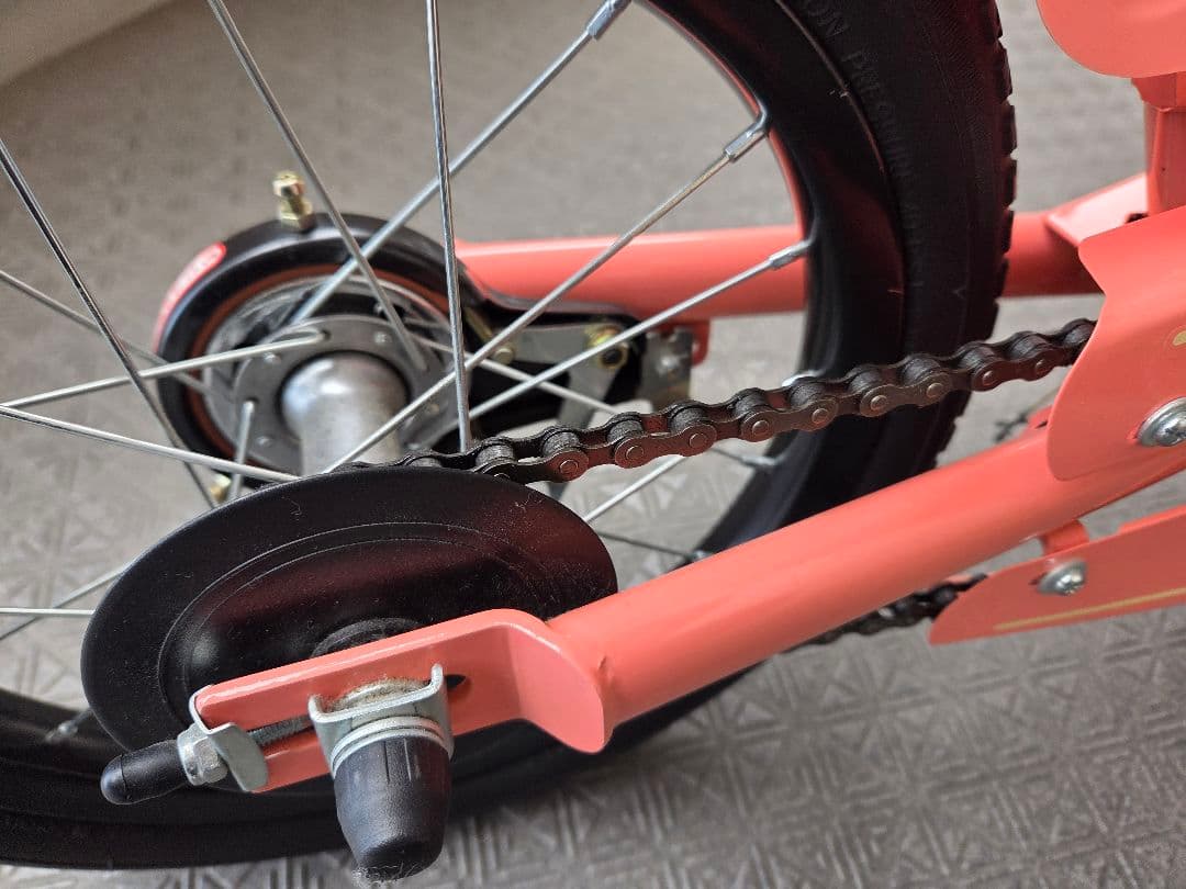 ピープル いきなり自転車 かじとり式 14インチ【ピュアローズ】