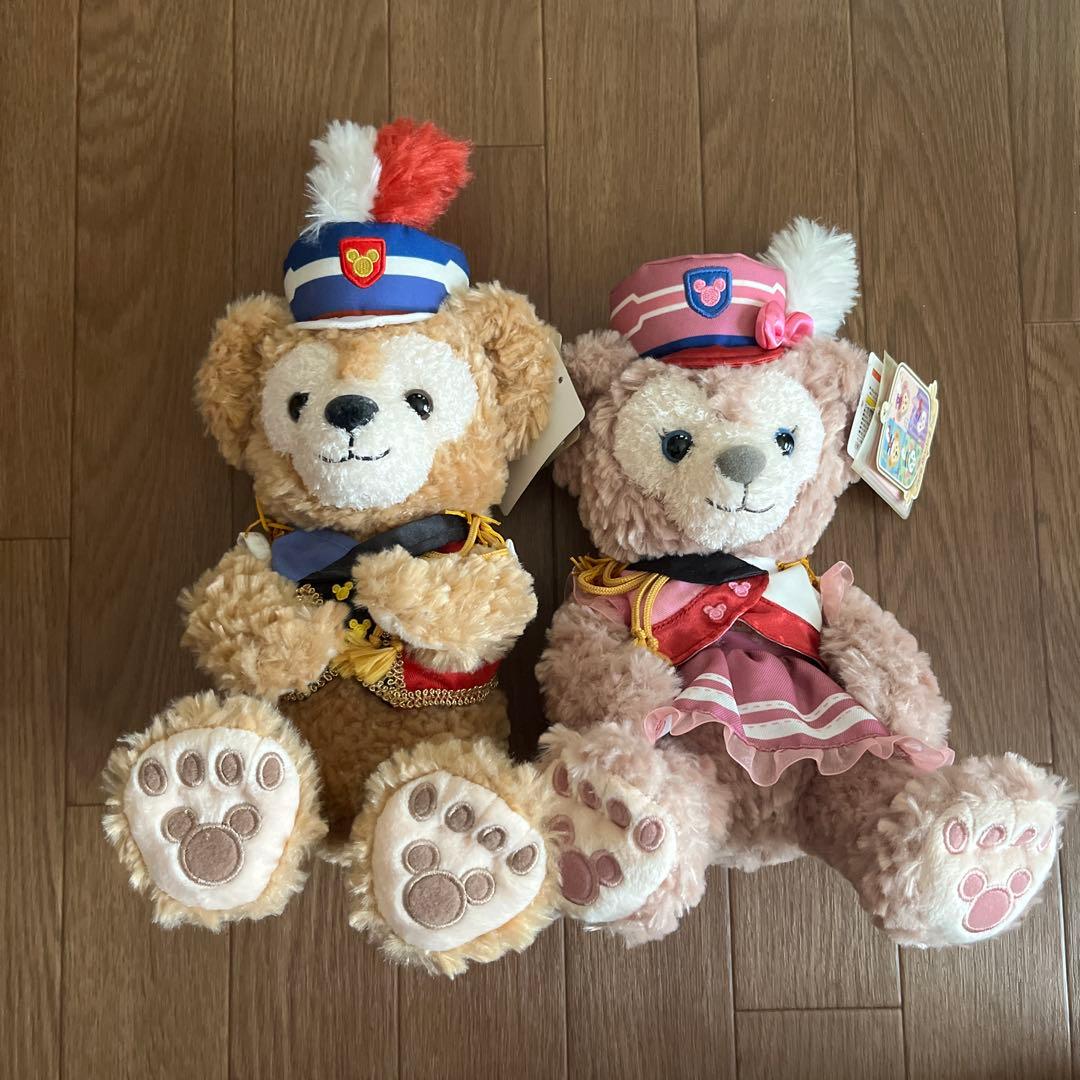 ダッフィー & シェリーメイ 35周年　ぬいぐるみペアセット