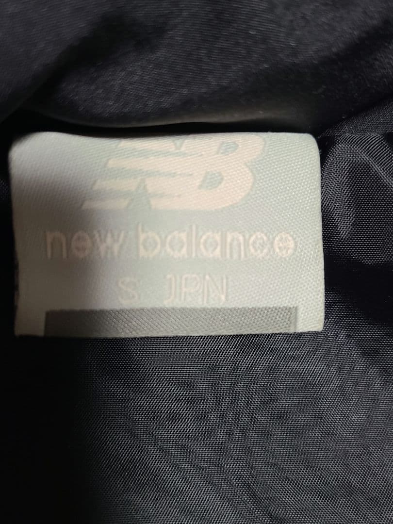 new balance フード付きロングベンチコート ブラック　S　美品