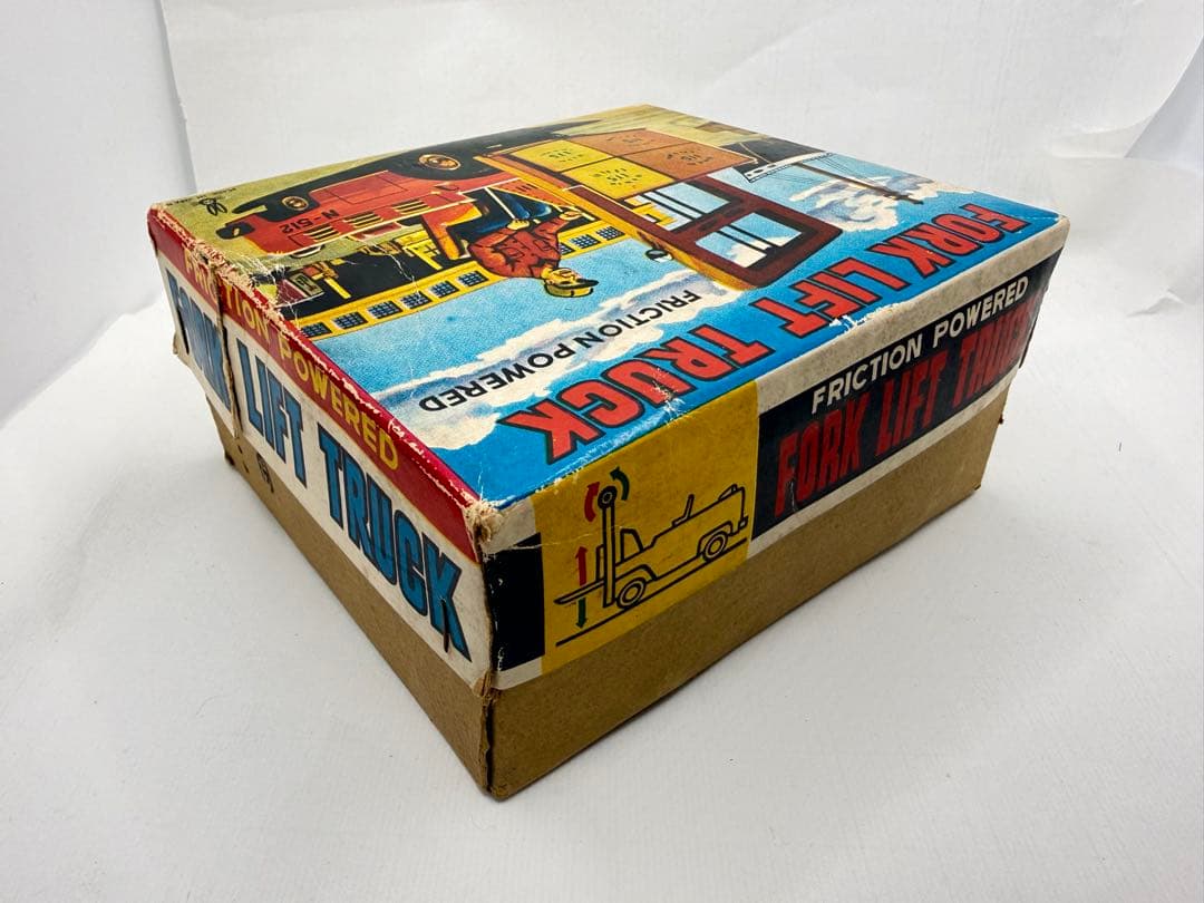 ブリキ　フォークリフトトラック フリクション式