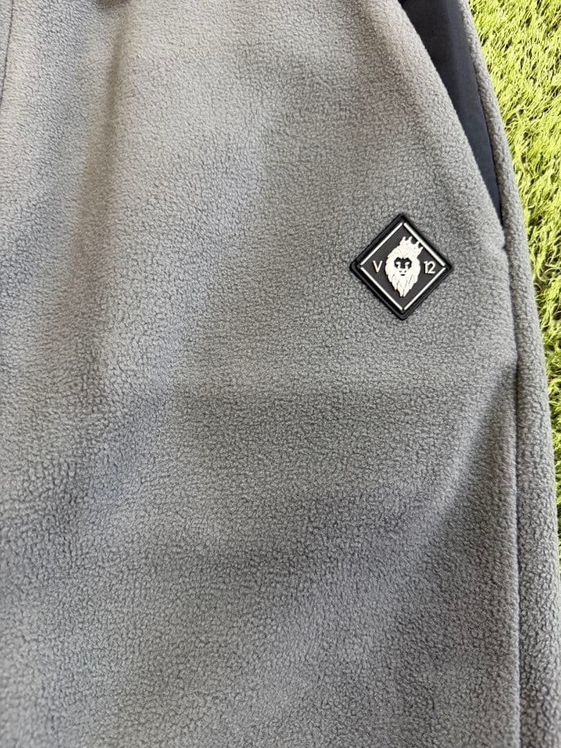 新品正規品【V12/XL】裏起毛フリースパンツ秋冬防寒パンツ防風