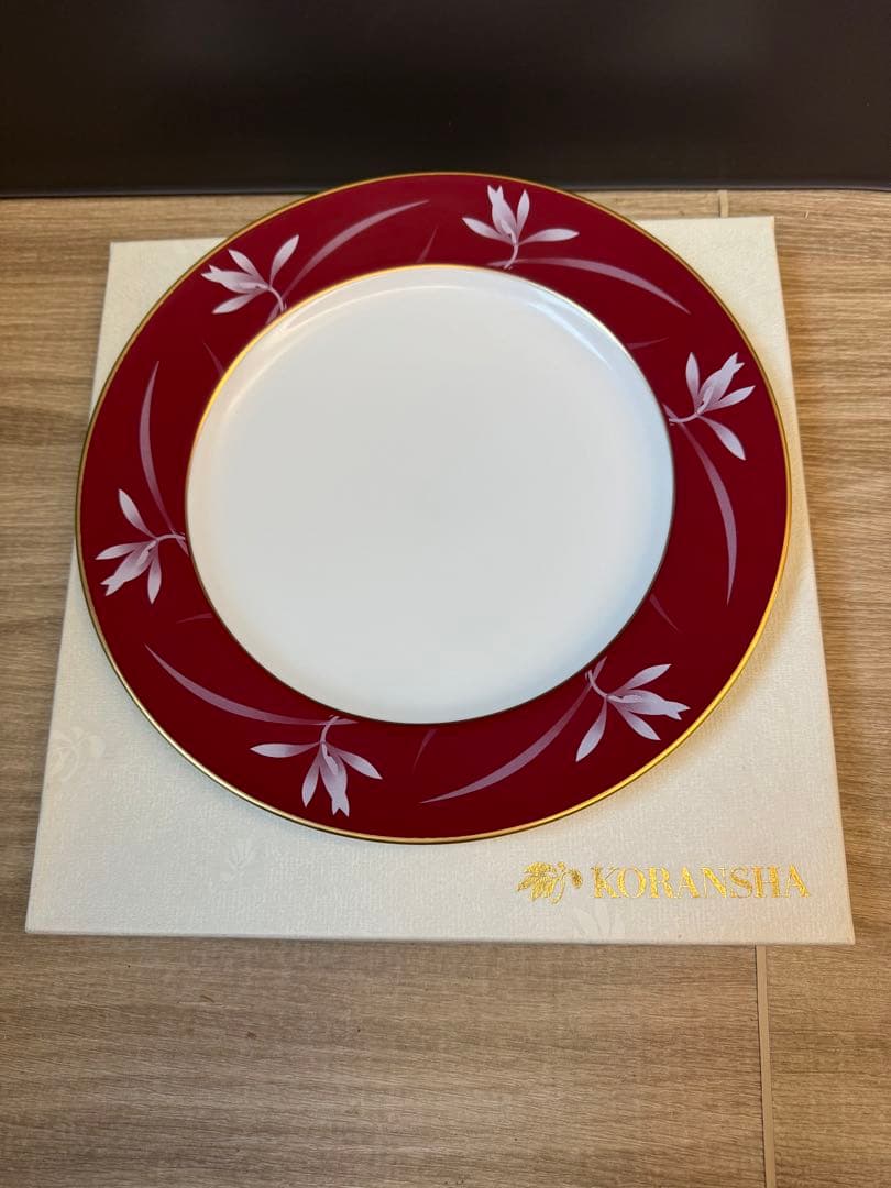 1505 香蘭社　ベネチアン　ディナー皿　26cm  未使用