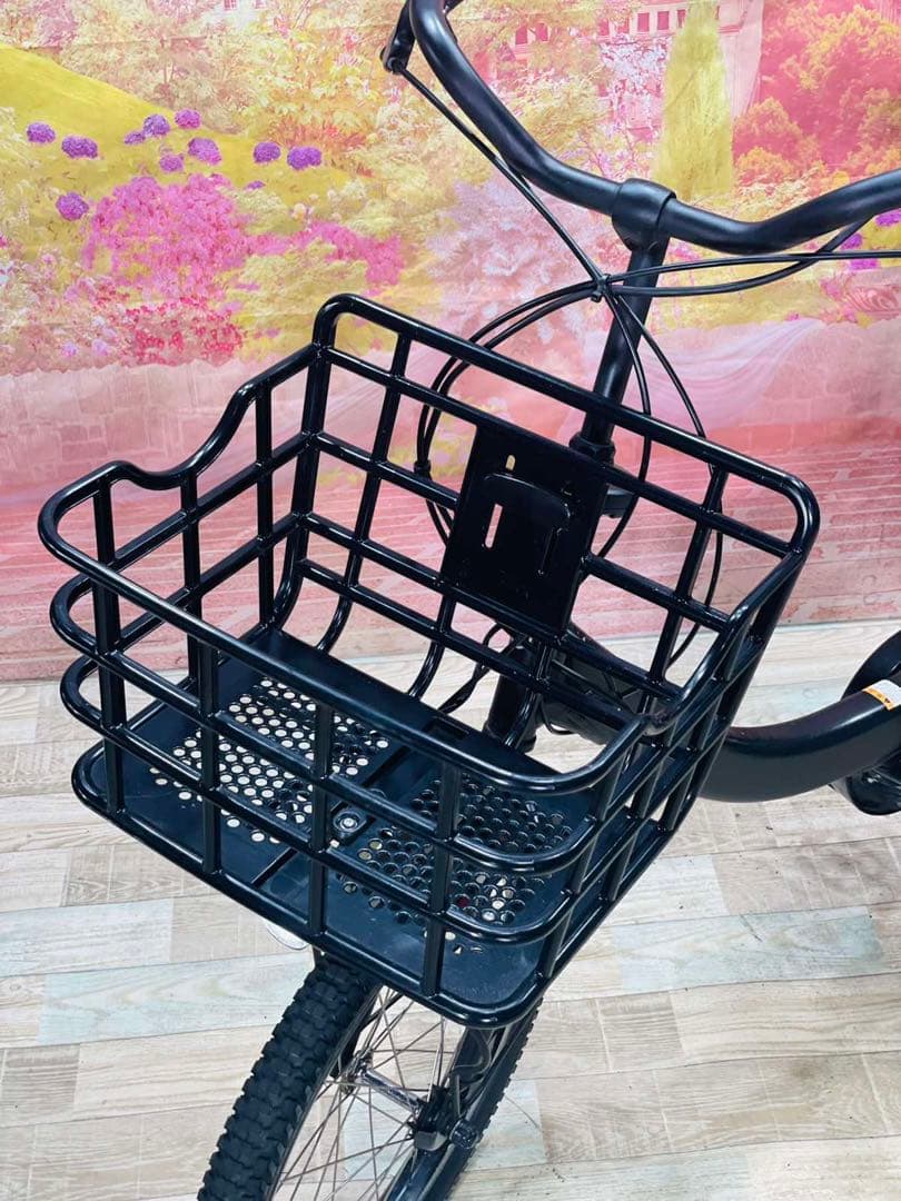 K2469 [大容量12.8Ah]電動自転車ヤマハ パスバビー子供乗せ20インチ