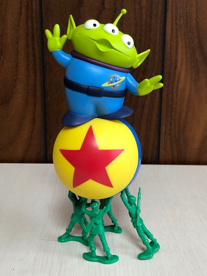 トイストーリー ビッグフィギュア プレミアムフィギュア 貯金箱 リトルグリーメン