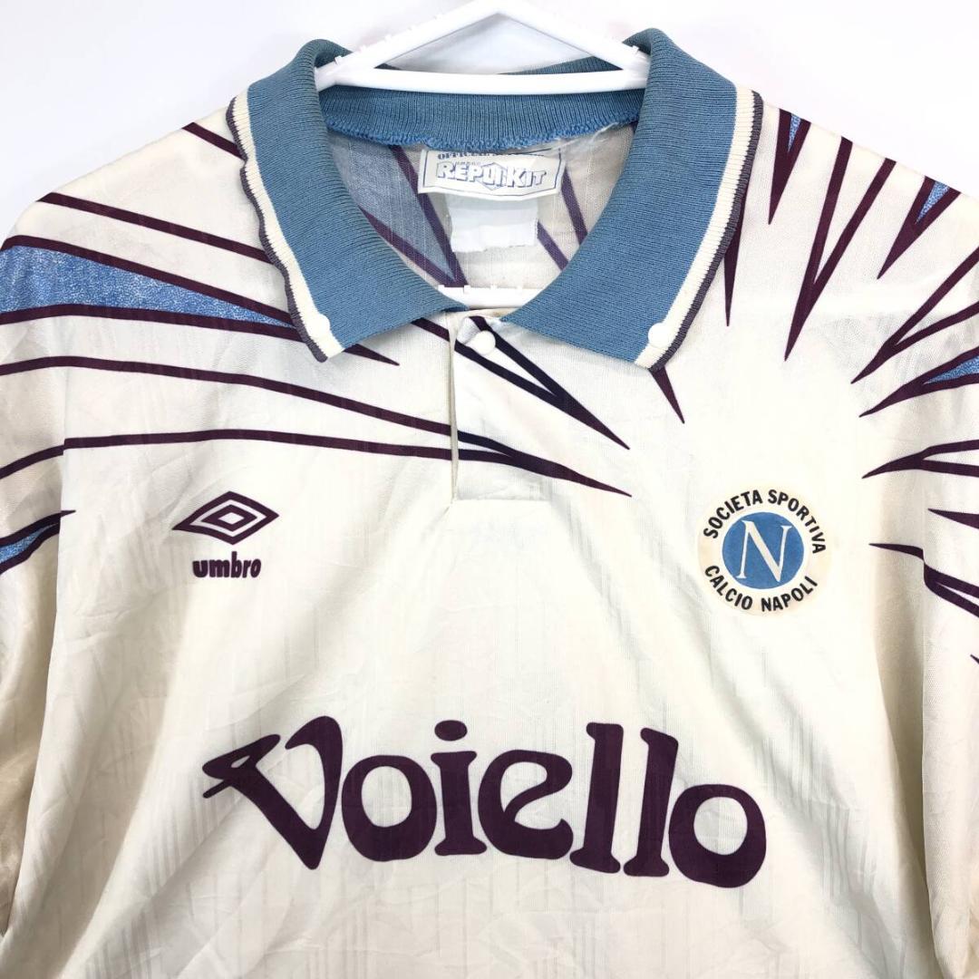 アンブロ ナポリ1992/93シーズン アウェイユニフォーム イングランド製
