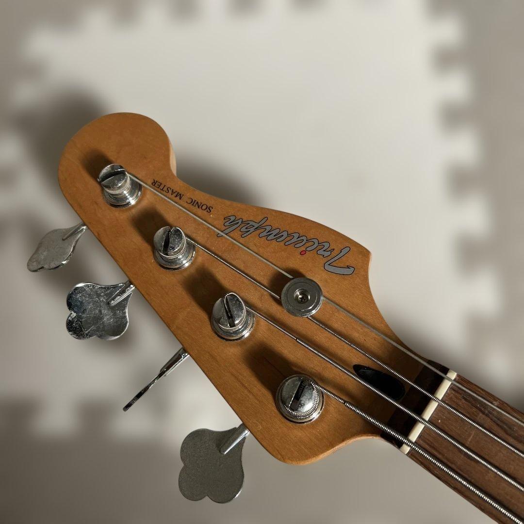 【美品】TRIUMPH ジャズベース SONIC MASTER 青