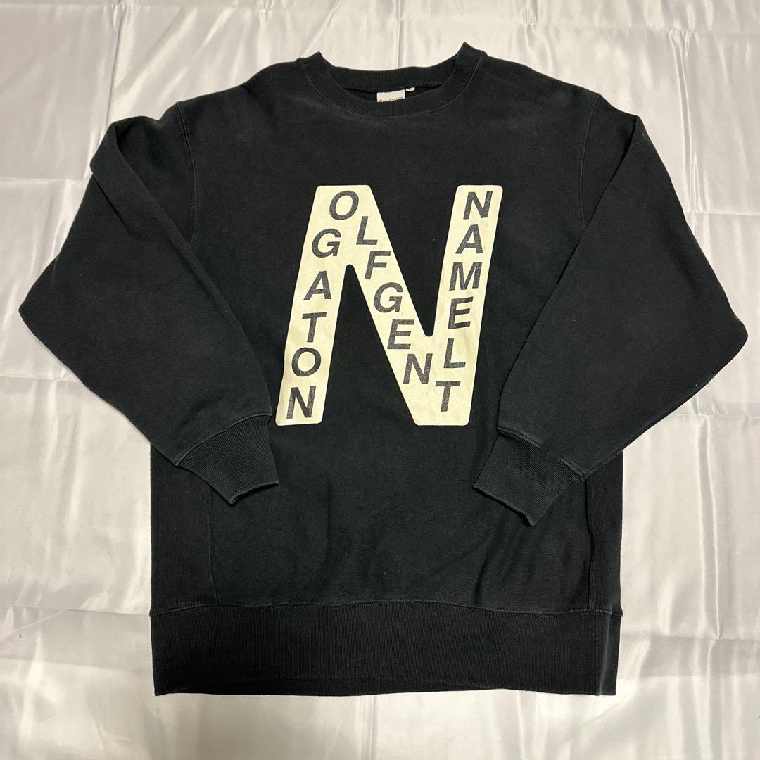 廃盤キャプテンズヘルムゴルフCph/Golf ロゴ入り ブラックスウェットシャツ