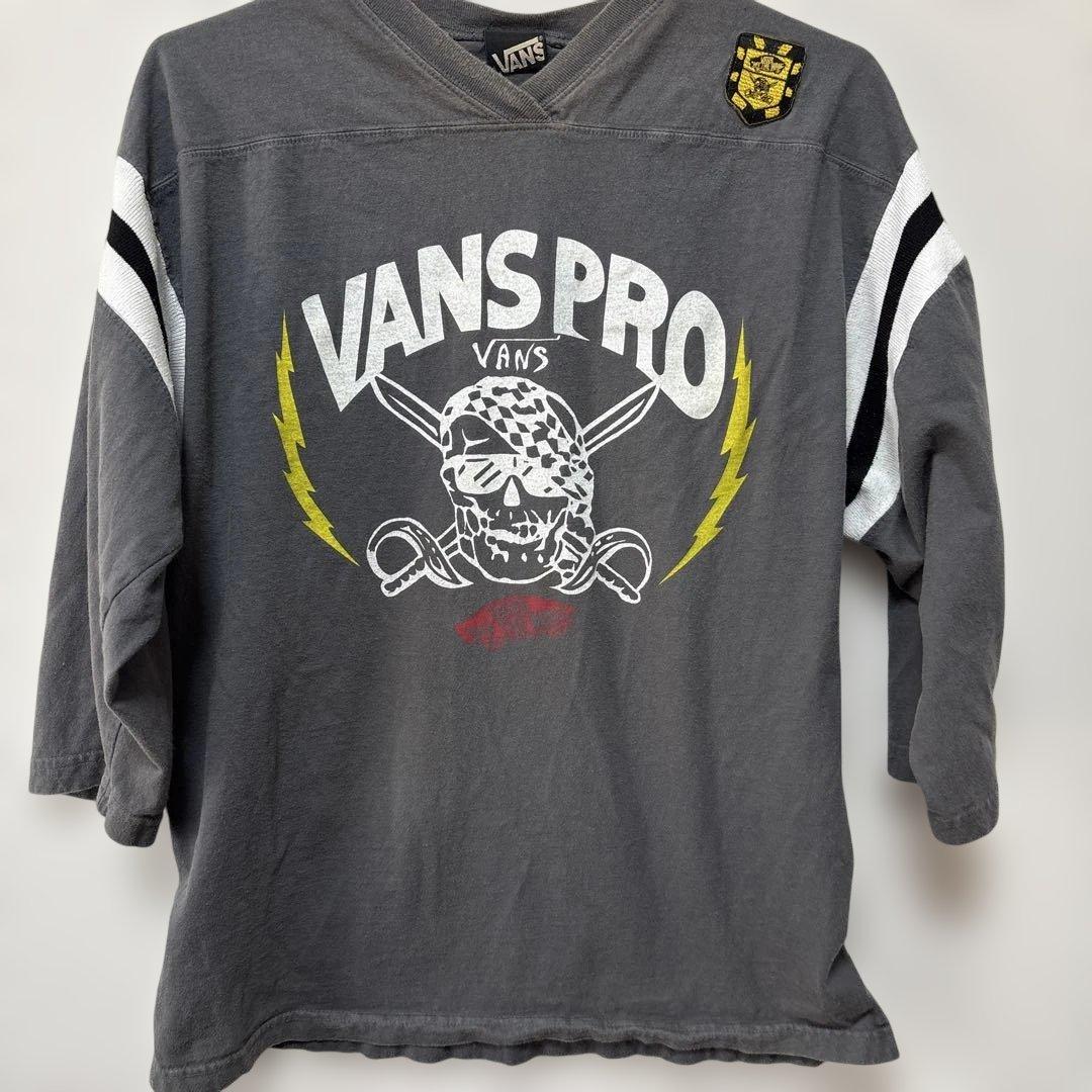 VANS フットボールシャツ　スカル