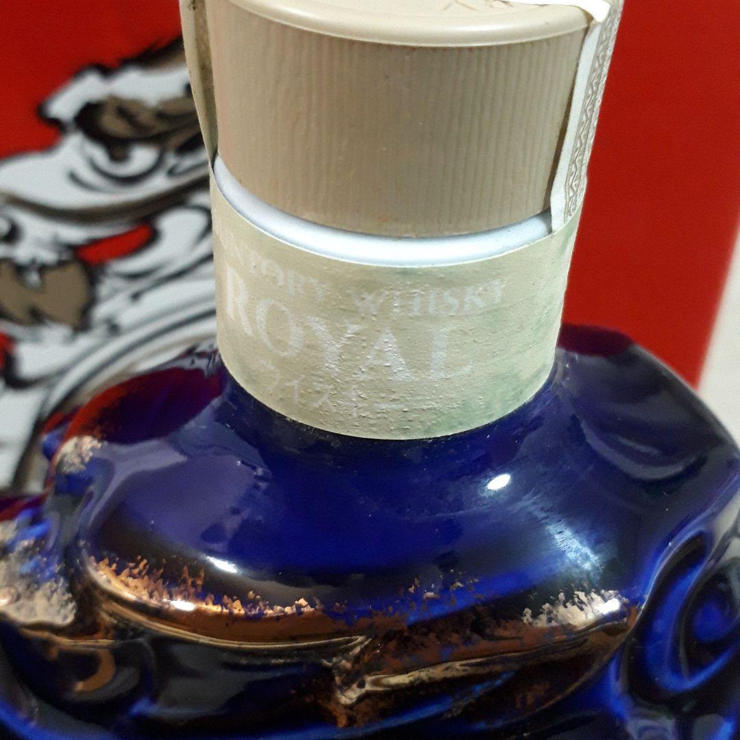 値下げ サントリー ウイスキーローヤル 干支ボトル 辰 2012