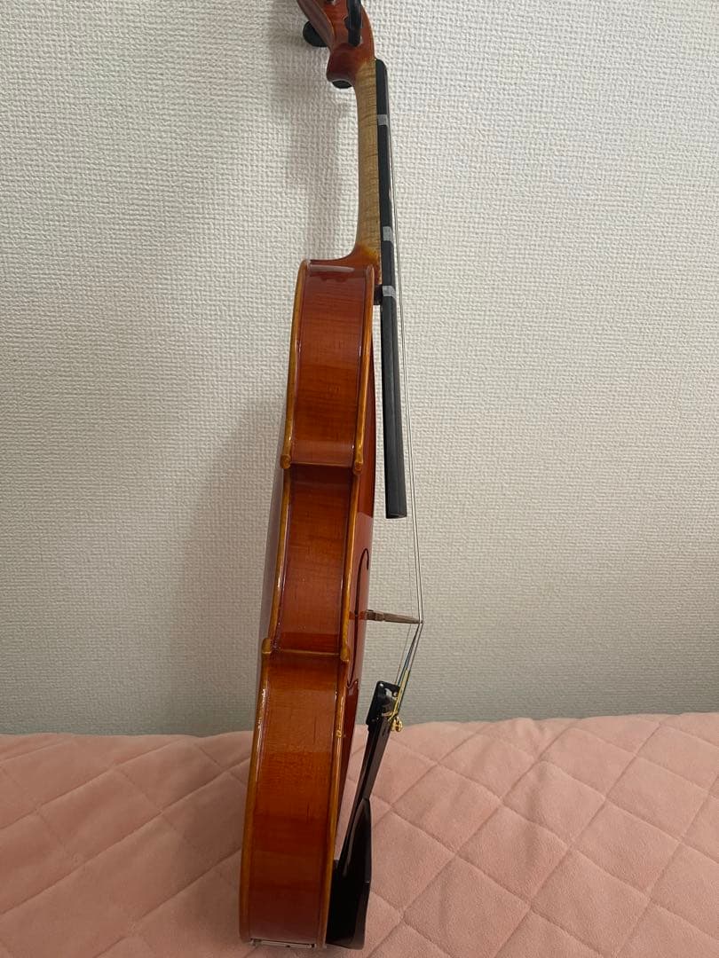 木製バイオリン 4弦 スタンド付き