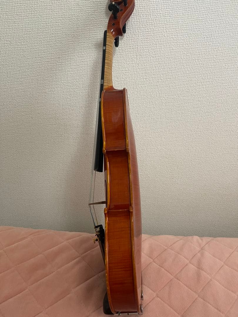 木製バイオリン 4弦 スタンド付き