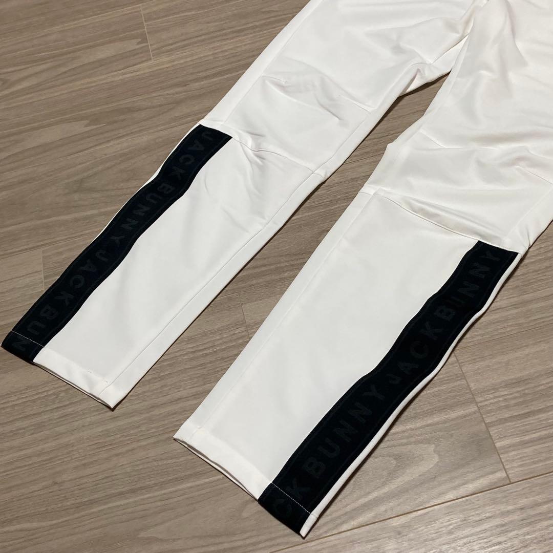 ジャックバニー 2WAY ドビーストレッチ メンズ ロングパンツ ホワイト 5