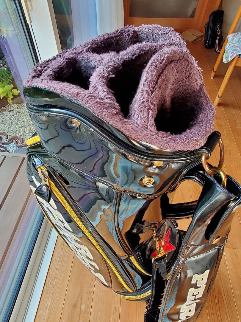 PEARLY　GATES　ゴルフバッグ　キャディバッグ ブラック　美品