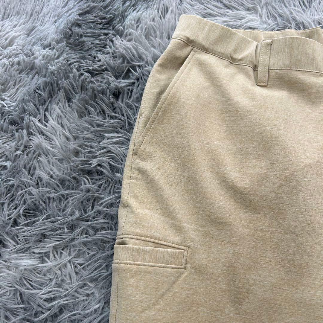 新品　ニューバランスゴルフ　パンツ　テーパード　ストレッチ　秋冬　ベージュ　6