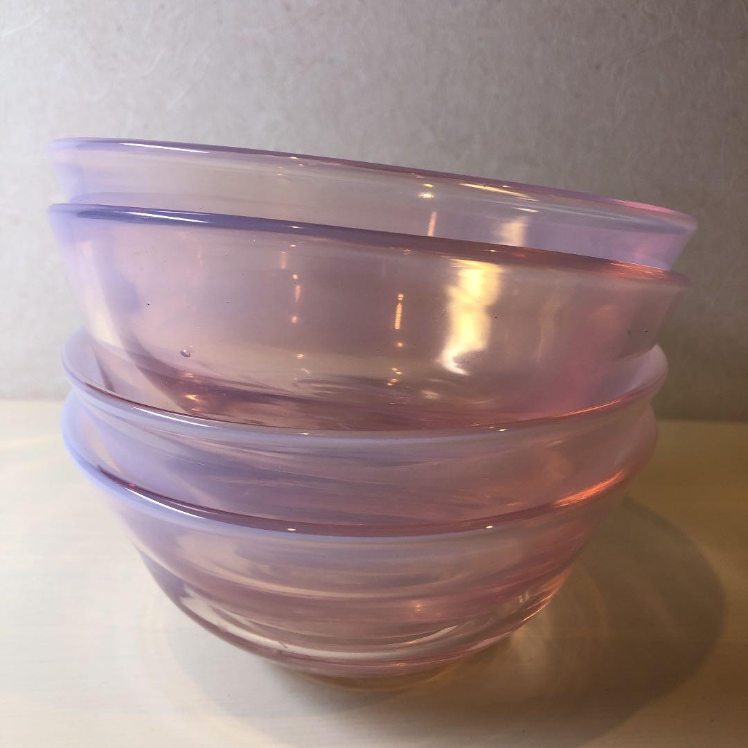 オパールガラスボウル☆4個セット
