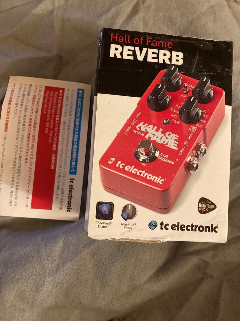 ギター tc electronic hall of fame