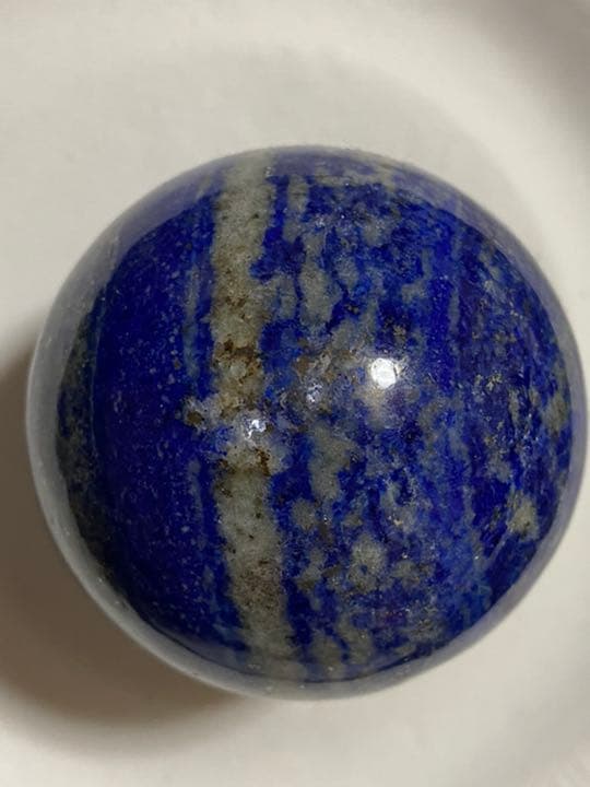 ラピスラズリ　丸玉　185g 49mm