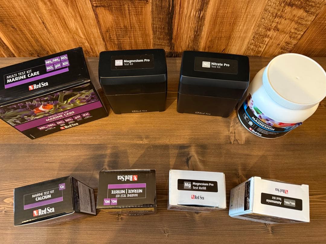 レッドシー　水質管理テストキットと添加剤セット
