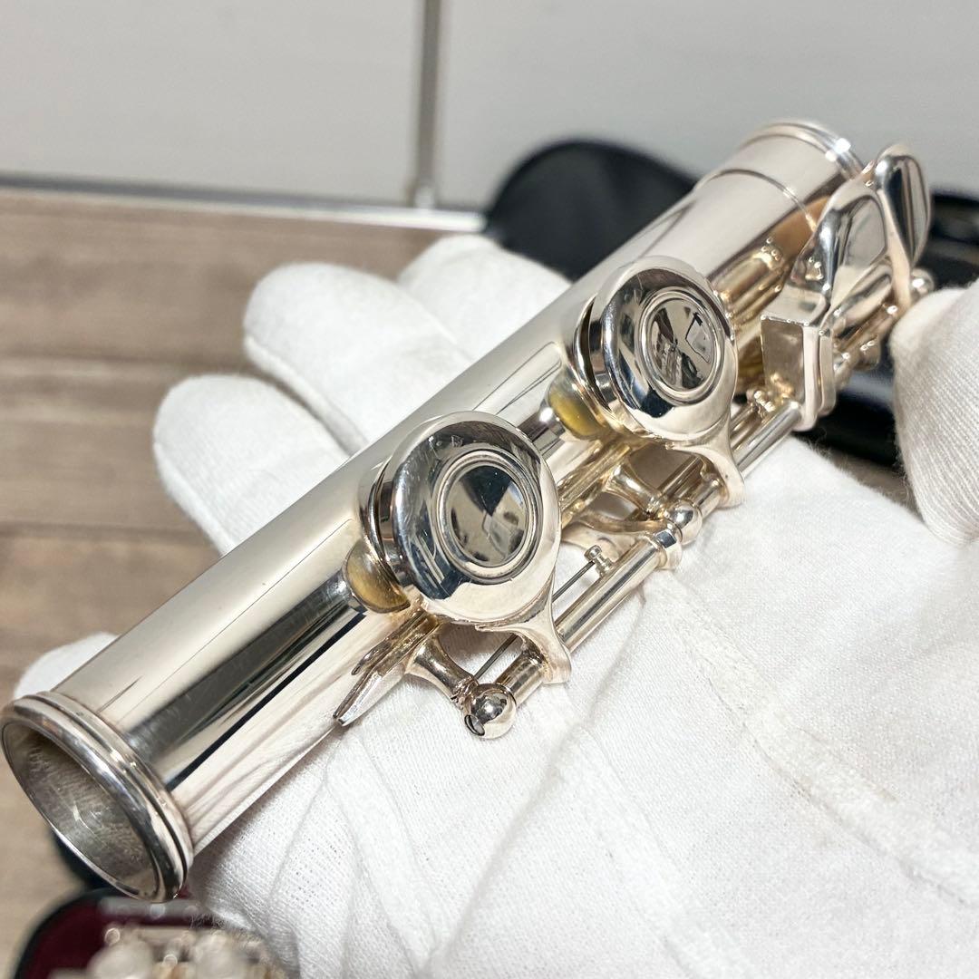 【良品】YAMAHA ヤマハ YFL-311Ⅱ フルート 頭部管銀製 バッグ付