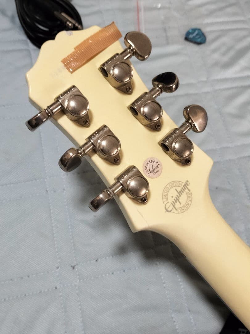 Epiphone SG Standard エピフォン白セットネック 初心者最適