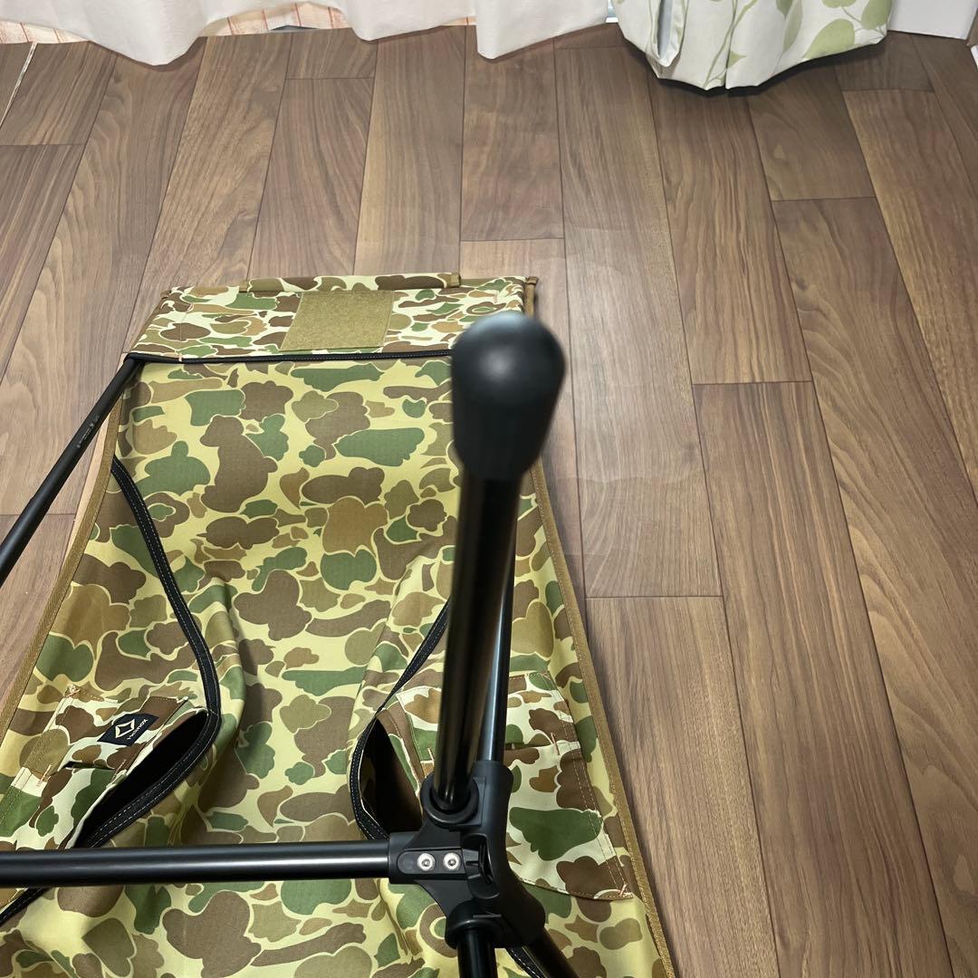 ヘリノックス　タクティカルサンセットチェア　ダックハンターカモ