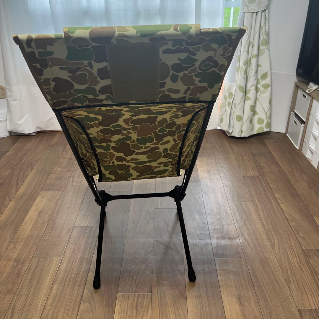 ヘリノックス　タクティカルサンセットチェア　ダックハンターカモ