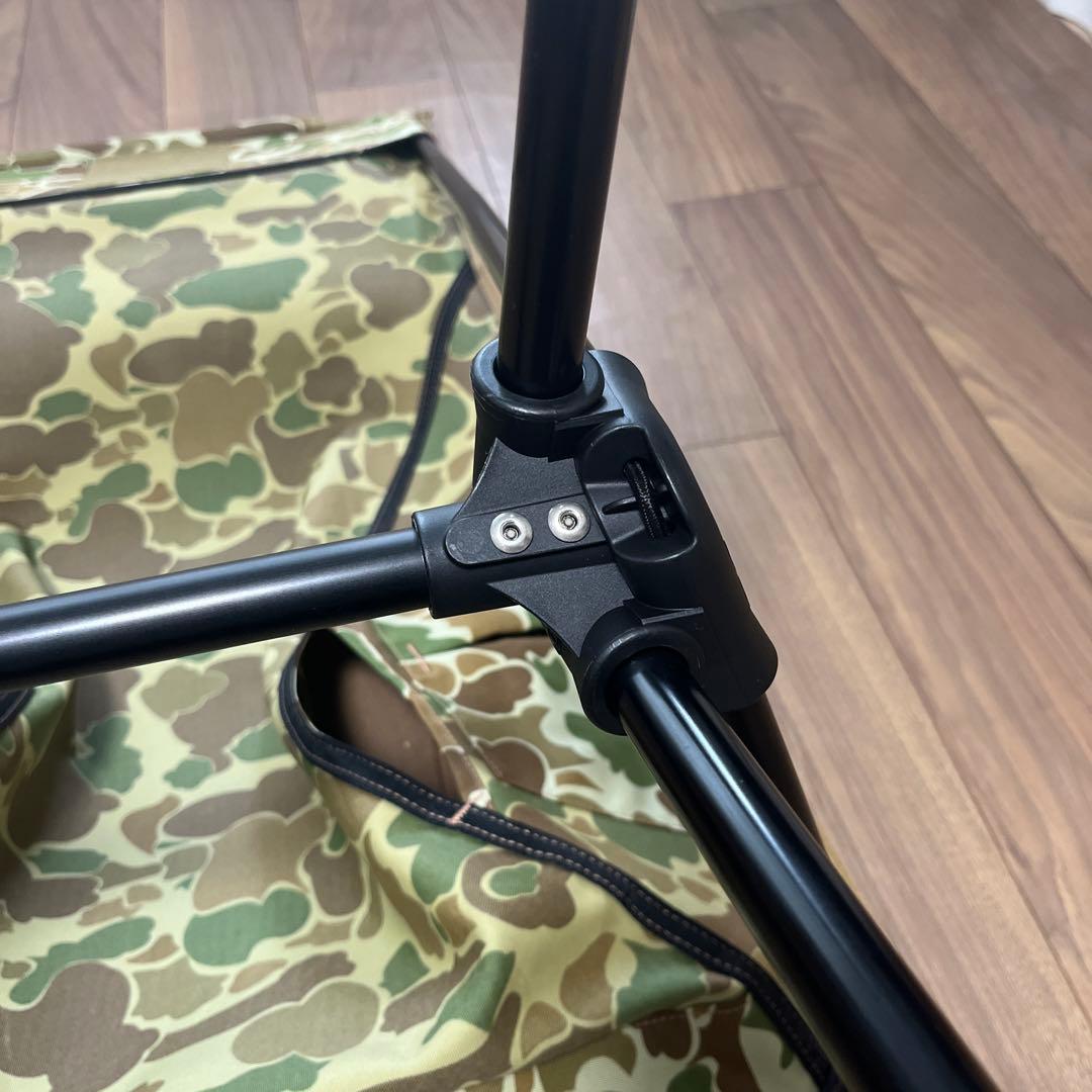 ヘリノックス　タクティカルサンセットチェア　ダックハンターカモ