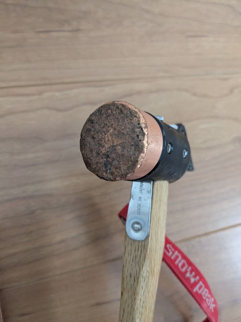 スノーピーク　ペグ10本＆ペグハンマーセット　ペグケース付き