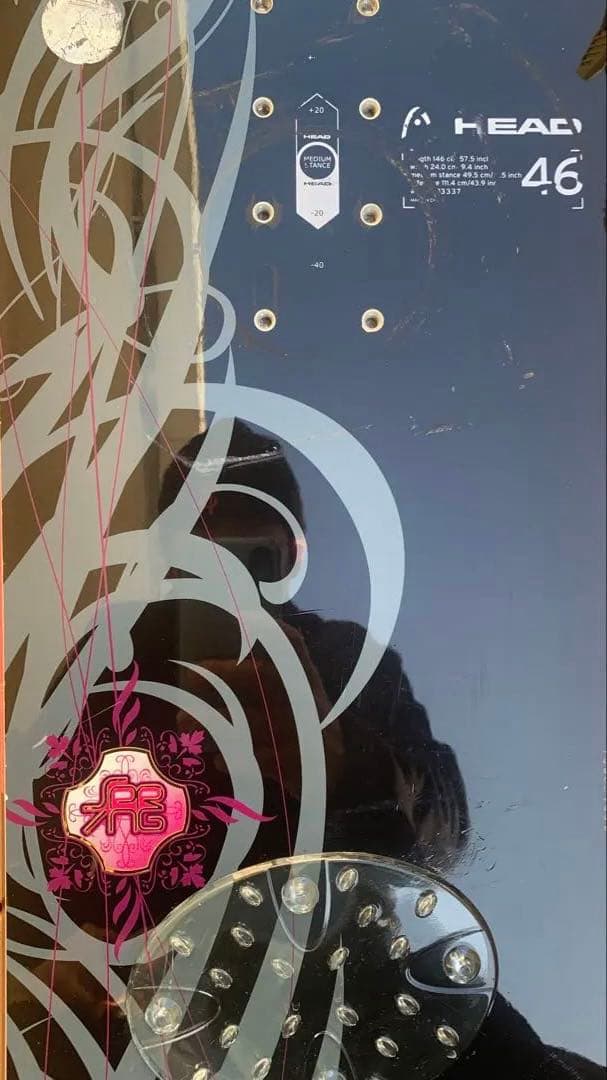 HEAD スノーボード ビンディング付き　146 レディース　初心者セット