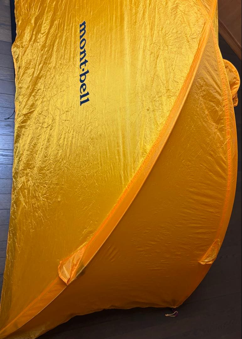 モンベル mont-bell ステラリッジテント1 純正アンダーシート付き