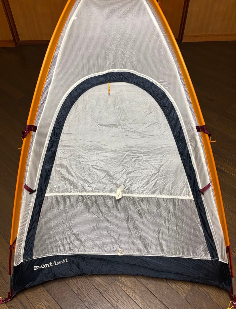 モンベル mont-bell ステラリッジテント1 純正アンダーシート付き