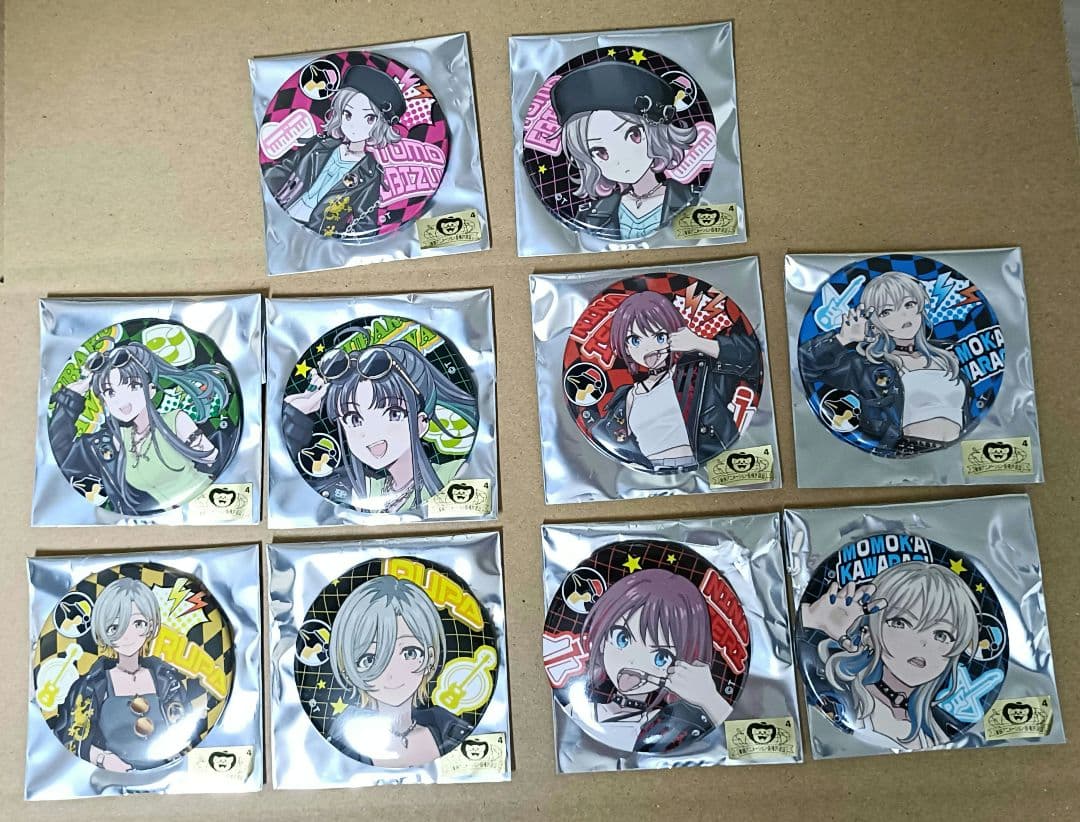 ドンキ4/26ガールズバンドクライ　缶バッジコレクション 【ライダースver.】