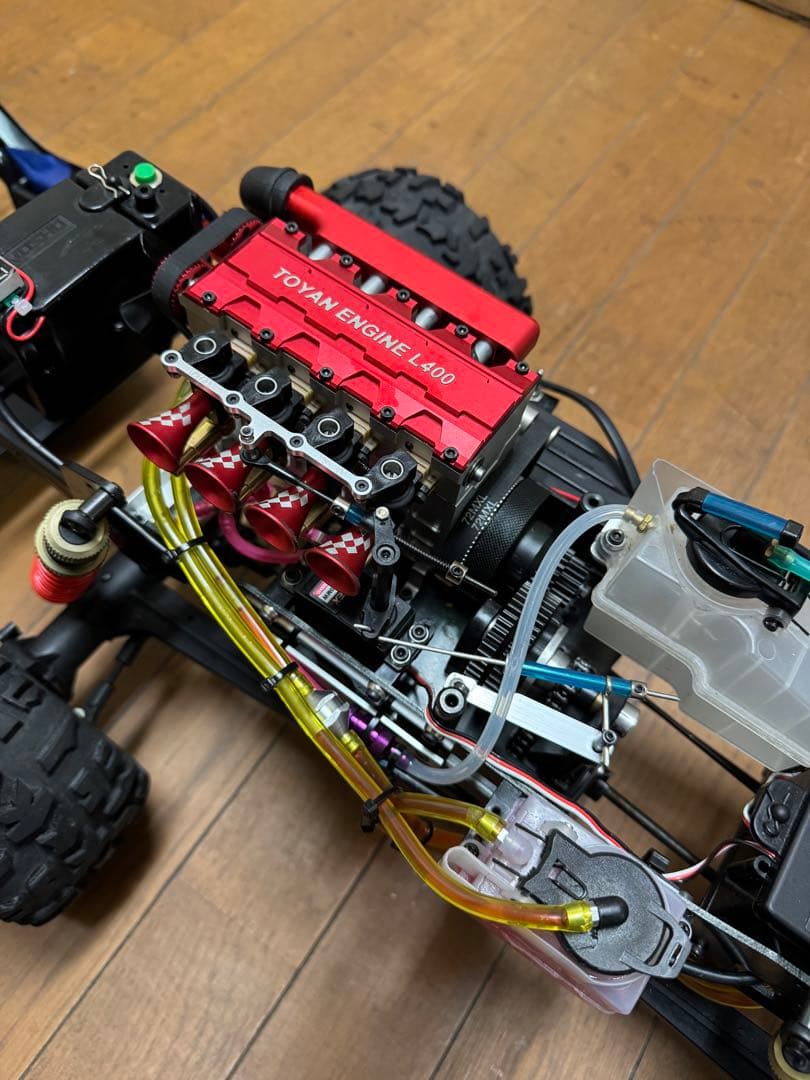 京商 Mad Force カスタム Toyan L400 エンジン ジャンク