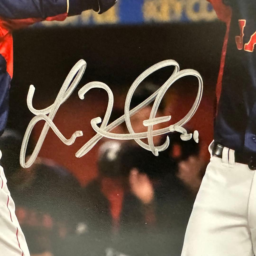 WBC日本代表 ヌートバー 直筆サインフォト with 大谷翔平 JSA社