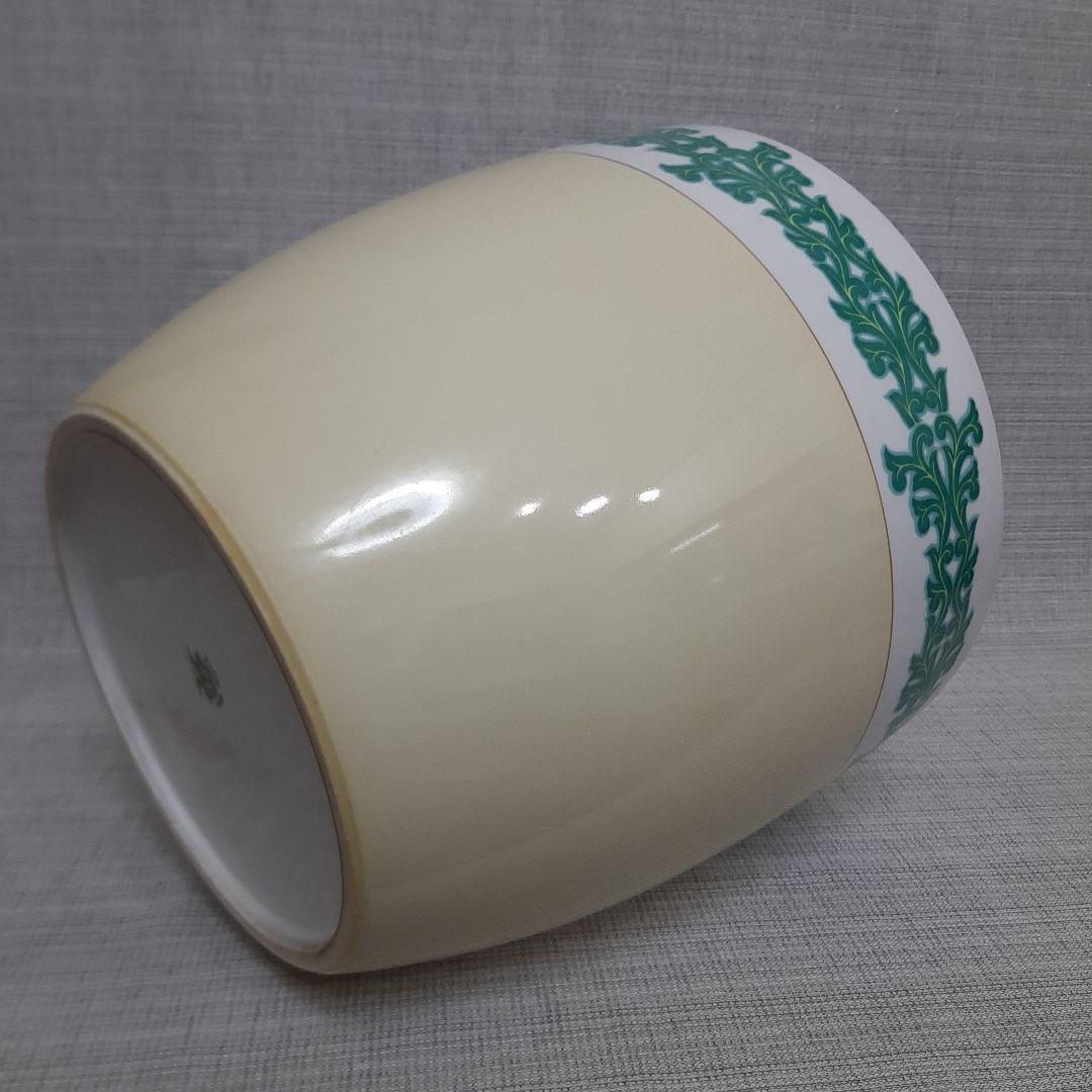 お値下げ中！ノリタケ 火鉢 唐草紋火鉢 手焙り 鉢カバー 日陶印 日本陶器