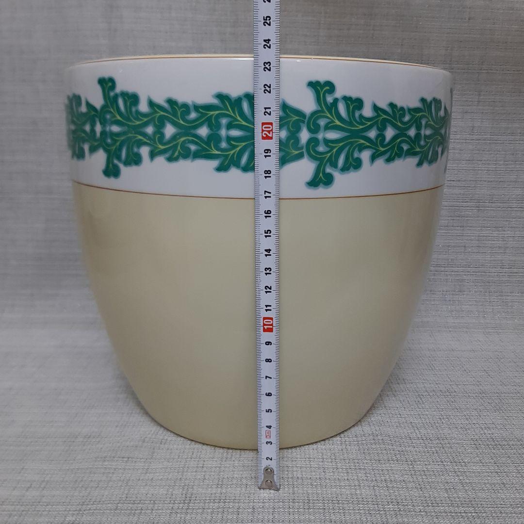 お値下げ中！ノリタケ 火鉢 唐草紋火鉢 手焙り 鉢カバー 日陶印 日本陶器