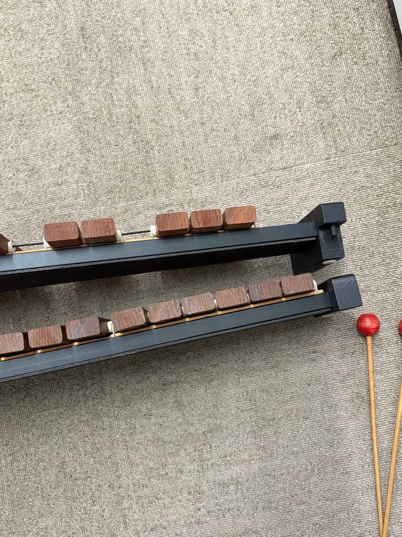 極美品 Zen-on ゼンオン シロフォン ZX-32P 木琴 バチ付 純正品