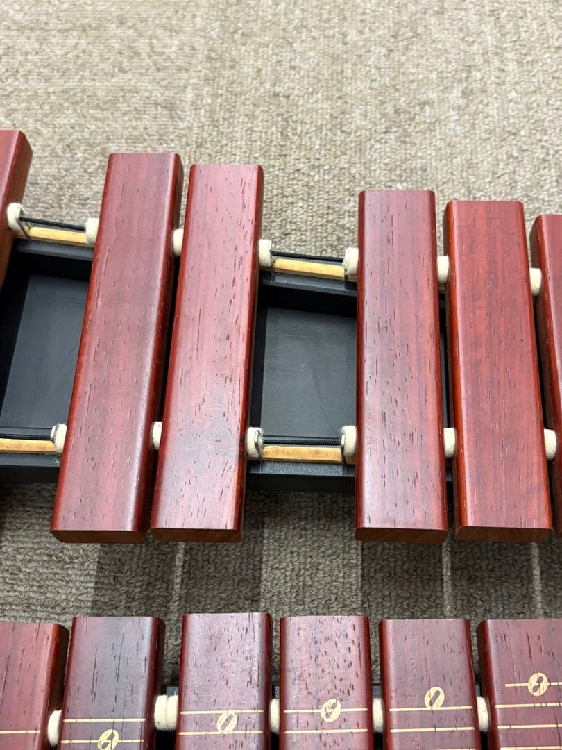 極美品 Zen-on ゼンオン シロフォン ZX-32P 木琴 バチ付 純正品