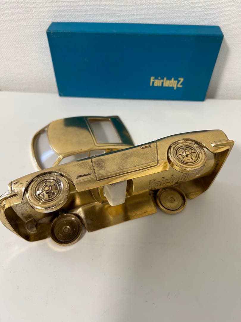 値下げ ビンテージ 昭和レトロ フェアレディZ シガレットケース 箱付き