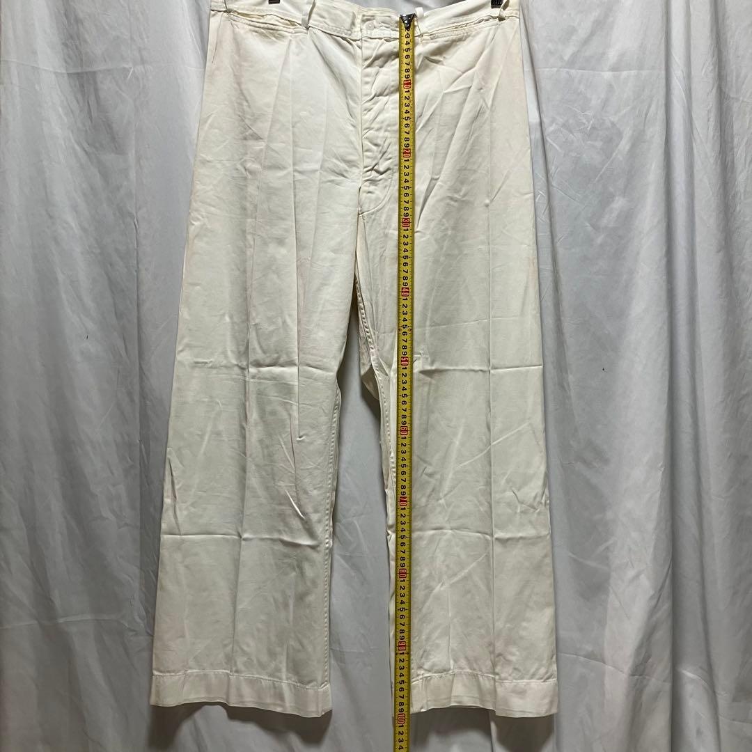 米軍　USN 40's US NAVY デッキ　セーラーパンツ　巻きパンツ　実物
