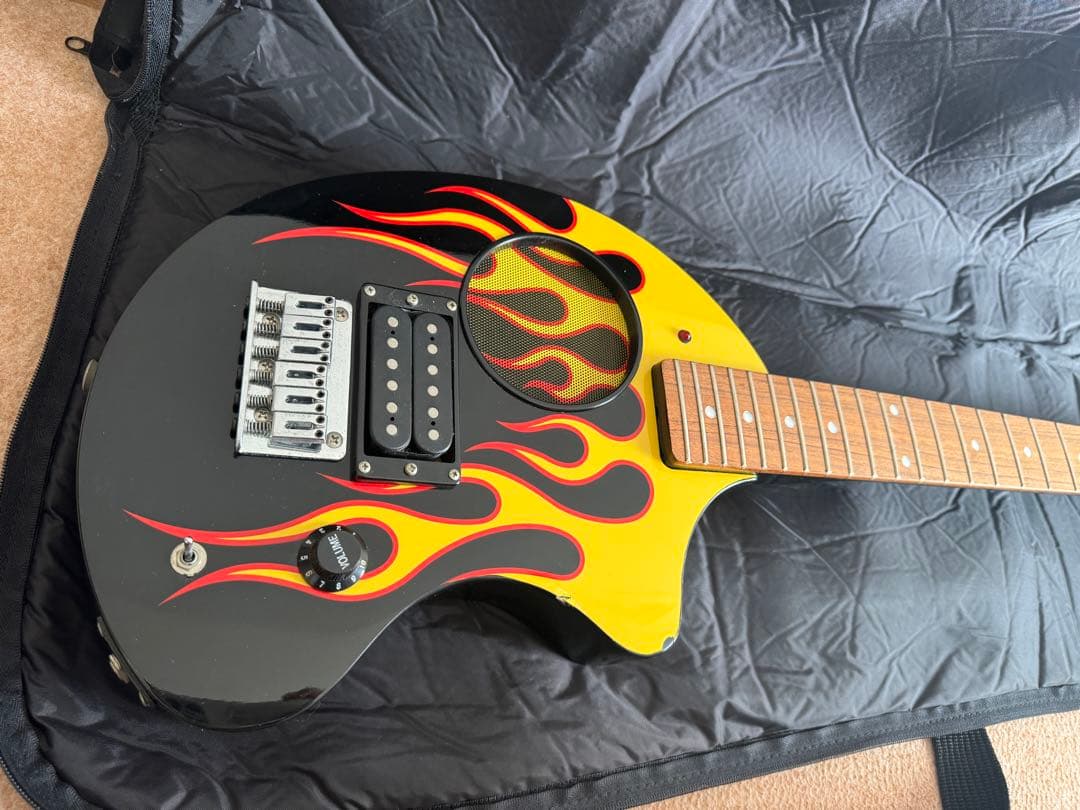 フェルナンデス ギター ZO-3 ファイヤーパターン　ケース付き