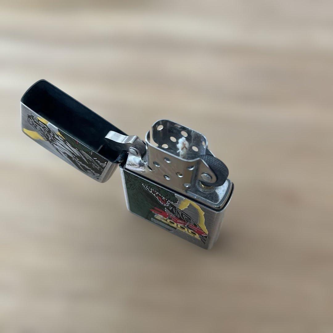 zippo GODZILLA2000 limited Edition銀古美