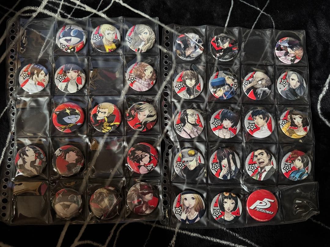 ペルソナ5 ガチャ　缶バッジ　セット