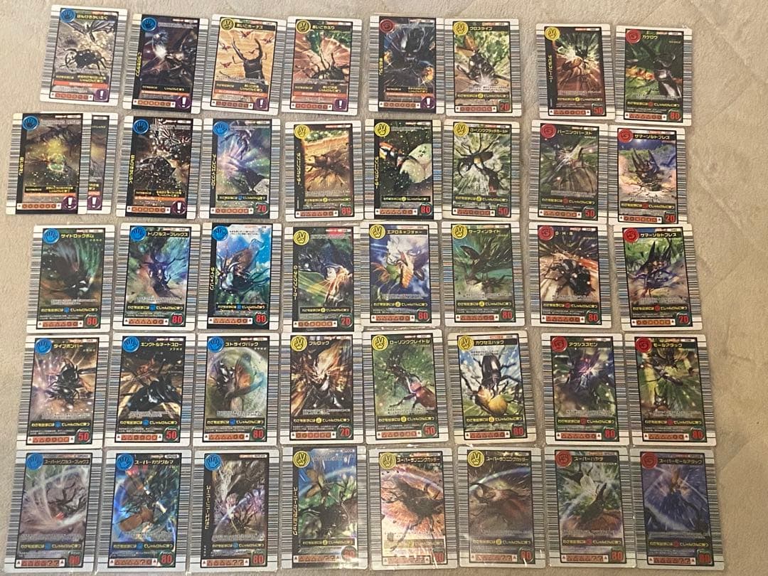 ムシキングカード204枚セット